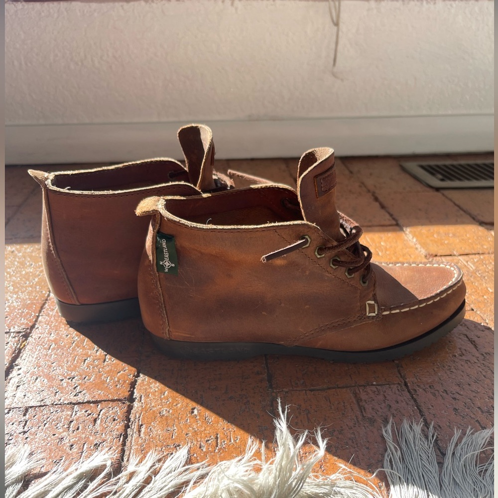 Eastland Leather Lace Up Ankle Booties